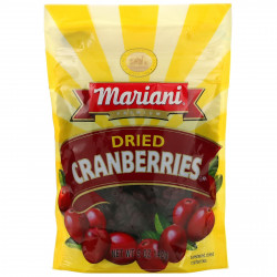 Mariani Dried Fruit, Сушеная клюква премиального качества, 142 г (5 унций)
