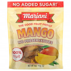 Mariani Dried Fruit, Манго, 113 г (4 унции)