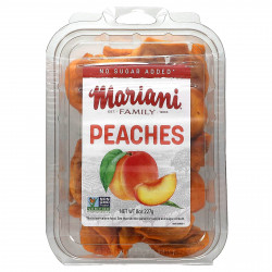 Mariani Dried Fruit, Сушеные персики, 227 г (8 унций)