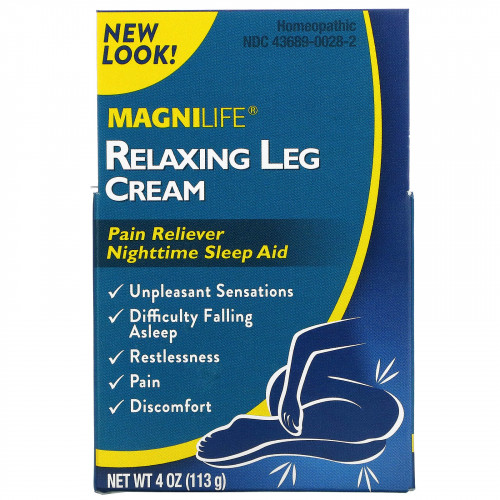 MagniLife, Расслабляющий крем для ног, 113 г (4 унции)