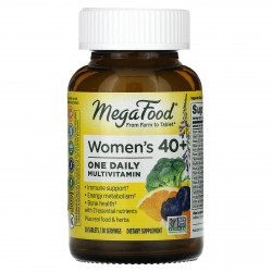 MegaFood, мультивитамины для женщин старше 40 лет для приема один раз в день, 30 таблеток