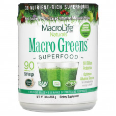 Macrolife Naturals, Суперпродукт Macro Greens, 850 г (30 унций)