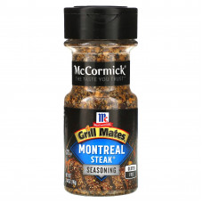 McCormick Grill Mates, Приправа для стейка «Монреаль», 96 г (3,40 унции)