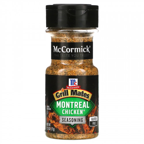 McCormick Grill Mates, Монреальская куриная приправа, 77 г (2,75 унции)