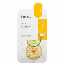 Mediheal, Vita, Essential Beauty Mask, 4 шт., По 24 мл (0,81 жидк. Унции)