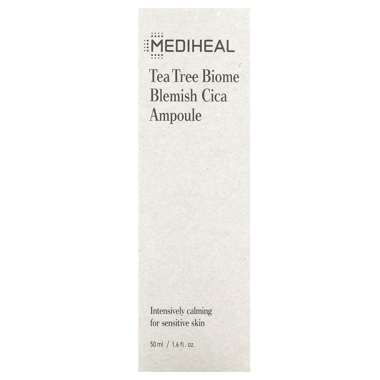 Mediheal, Tea Tree Biome Blemish Cica, ампула для чувствительной кожи, 50 мл (1,6 жидк. Унции)