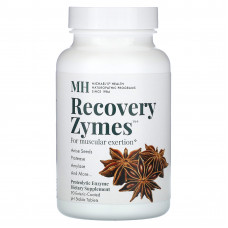 Michael's Naturopathic, Recovery Zymes, 90 таблеток с кишечнорастворимой оболочкой и стабильным уровнем pH