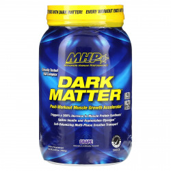 MHP, DARK MATTER, ускоритель роста мышц после тренировки, виноград, 1560 г (3,44 фунта)