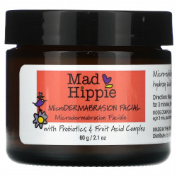 Mad Hippie, MicroDermabrasion Facial, отшелушивающее средство для лица, 60 г (2,1 унции)