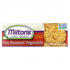 Milton's Craft Bakers, Gourmet Crackers, жареные овощи, 238 г (8,4 унции)
