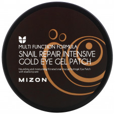 Mizon, Гелевые патчи для глаз Snail Repair Intensive Gold, 60 патчей