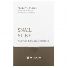 Mizon, Snail Silky, пилинг-скраб, без отдушек, 40 пакетиков по 5 г (7,0 унции)