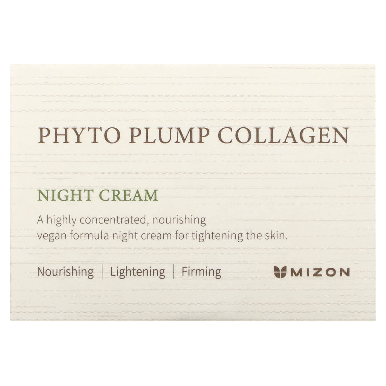 Mizon, Phyto Plump Collagen, ночной крем, 50 мл (1,69 жидк. Унции)