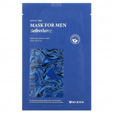Mizon, Для мужчин, освежающая косметическая маска, 1 листовая маска, 24 мл (0,81 жидк. Унции)