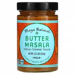 Maya Kaimal, Butter Masala, индийский соус на медленном огне, мягкий, 354 г (12,5 унции)