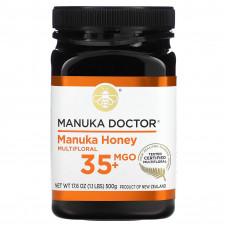 Manuka Doctor, Многоцветковый мед манука, MGO 35+, 500 г (17,6 унции)