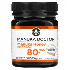 Manuka Doctor, мед манука из разнотравья, MGO 80+, 250 г (8,75 унции)