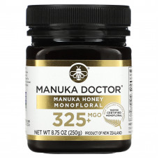 Manuka Doctor, монофлерный мед манука, MGO 325+, 250 г (8,75 унции)