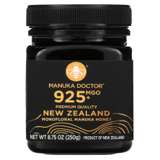 Manuka Doctor, монофлорный мед манука, MGO 925+, 250 г (8,75 унции)