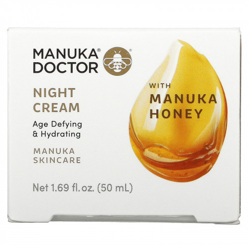 Manuka Doctor, Ночной крем с медом манука, 50 мл (1,69 жидк. Унции)