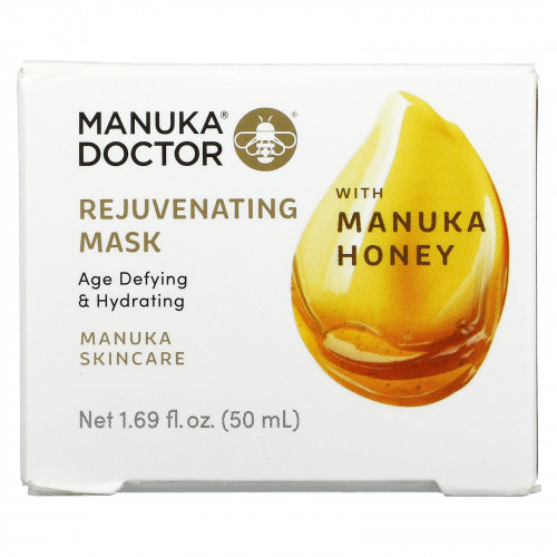 Manuka Doctor, омолаживающая маска для лица с медом манука, 50 мл (1,69 жидк. унции)