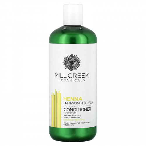 Mill Creek Botanicals, Кондиционер с хной, улучшающая формула, 414 мл (14 жидк. Унций)