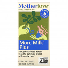 Motherlove, More Milk Plus, 120 жидких капсул