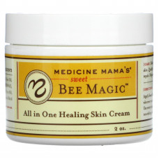 Medicine Mama's, Sweet Bee Magic, универсальный лечебный крем для кожи, 2 унции (60 мл)