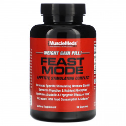MuscleMeds, Feast Mode, комплекс для стимуляции аппетита, 90 капсул