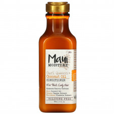 Maui Moisture, Curl Quench + Coconut Oil, кондиционер, для густых и вьющихся волос, 385 мл (13 жидк. Унций)