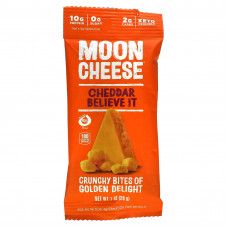 Moon Cheese, Чеддер, поверьте, 28 г (1 унция)