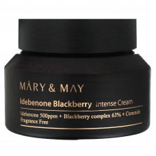 Mary & May, Idebenone Blackberry, интенсивный крем, 70 г (2,46 унции)