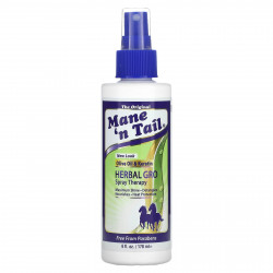 Mane 'n Tail, Herbal Gro Spray Therapy, оливковое масло и кератин, 178 мл (6 жидк. Унций)