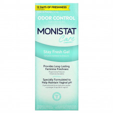 Monistat, Care, контроль запаха, гель Stay Fresh, 4 предварительно заполненных геля-аппликатора, по 2,3 г (0,08 унции)