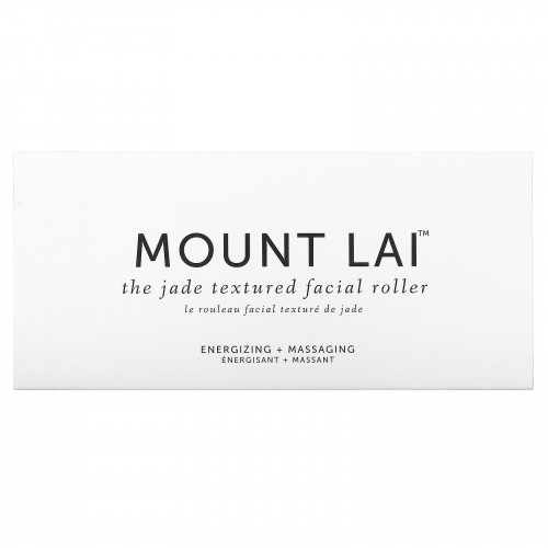 Mount Lai, Текстурированный ролик для лица из нефрита, 1 шт.