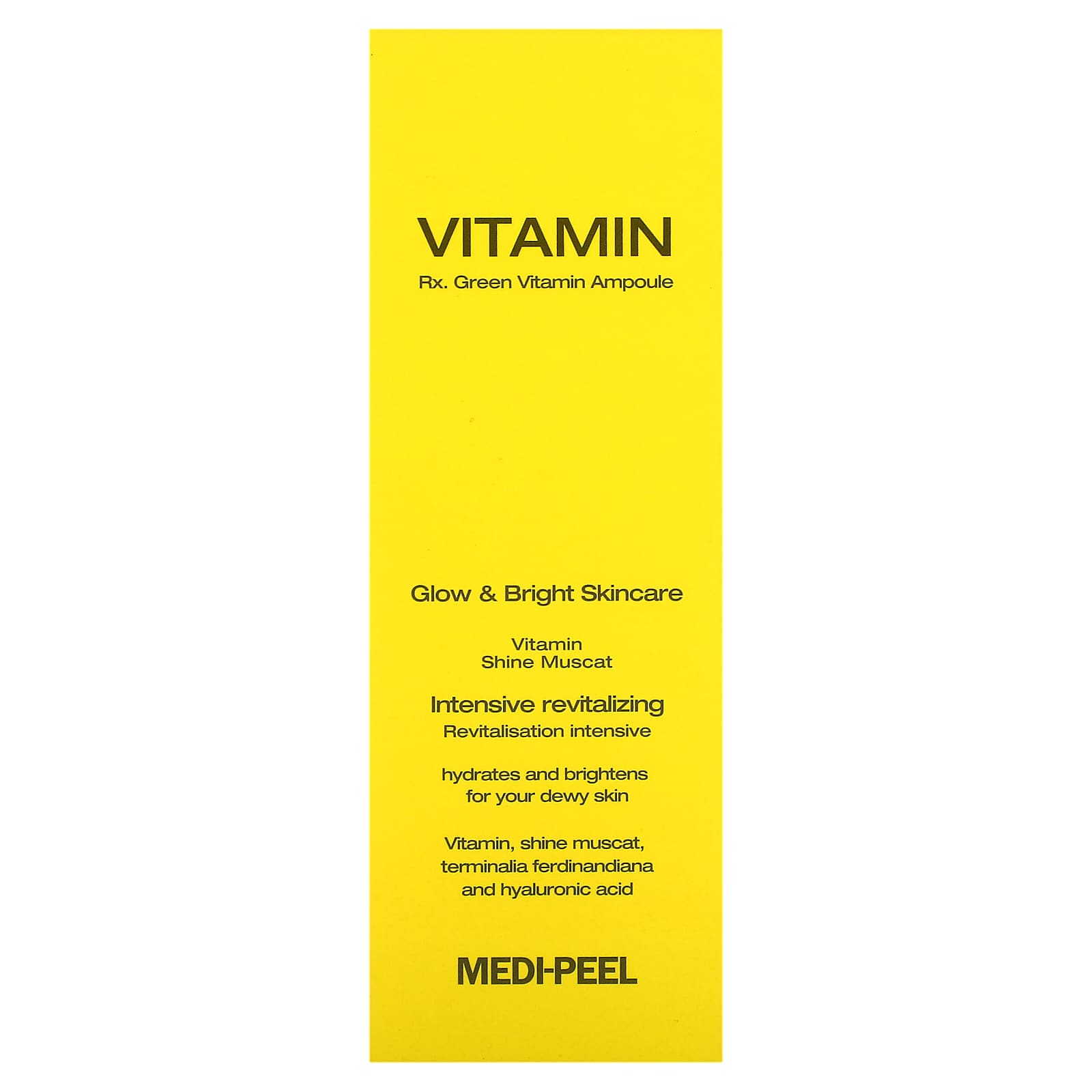 Medi-Peel, RX Green Vitamin Ampoule, сыворотка с витамином зеленого цвета, 70 мл (2,36 жидк. унции)