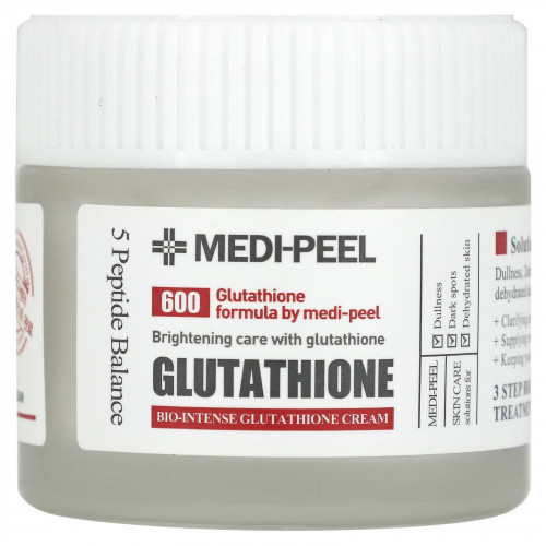 Medi-Peel, Glutathione, биоинтенсивный белый крем с глутатионом, 50 г (1,76 унции)