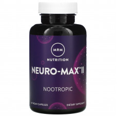 MRM Nutrition, Neuro-Max II, 60 веганских капсул