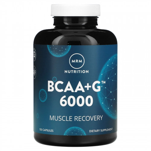 MRM Nutrition, Nutrition, BCAA и G 6000, 150 капсул