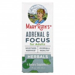 MaryRuth's, Herbals, надпочечники и концентрат для взрослых, 30 мл (1 жидк. Унция)