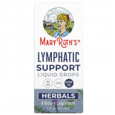 MaryRuth's, Herbals, жидкие капли для поддержки лимфатической системы, без спирта, 30 мл (1 жидк. Унция)