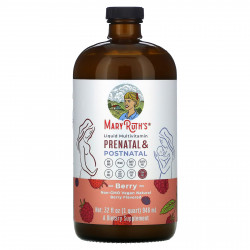 MaryRuth's, жидкая мультивитаминная добавка для беременных женщин и молодых мам, с ягодным вкусом, 946 мл (32 жидк. унции)