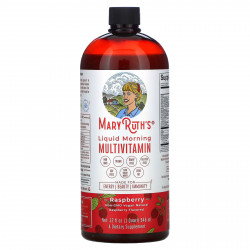 MaryRuth's, Жидкий утренний мультивитамин, малина, 946 мл (32 жидк. Унции)