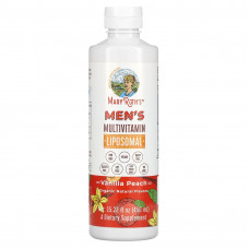 MaryRuth's, Men's Multivitamin Liposomal, Vanilla Peach, 15.22 fl oz (450 ml)