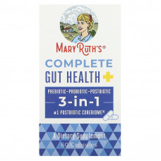 MaryRuth's, Complete Gut Health, 3-в-1, 60 капсул