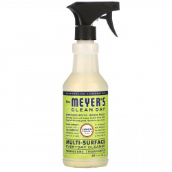 Mrs. Meyers Clean Day, универсальное повседневное чистящее средство, с ароматом лимонной вербены, 473 мл (16 жидк. унций)