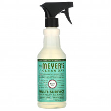 Mrs. Meyers Clean Day, универсальное повседневное чистящее средство, аромат базилика, 473 мл (16 жидк. унций)