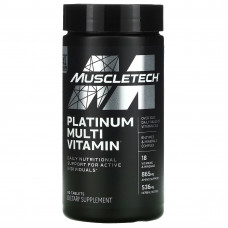 MuscleTech, Platinum, мультивитамины, 90 таблеток