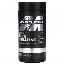 MuscleTech, Platinum, 100% креатин, 100 растительных капсул