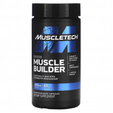 MuscleTech, Platinum Muscle Builder, 60 капсул с быстрым высвобождением